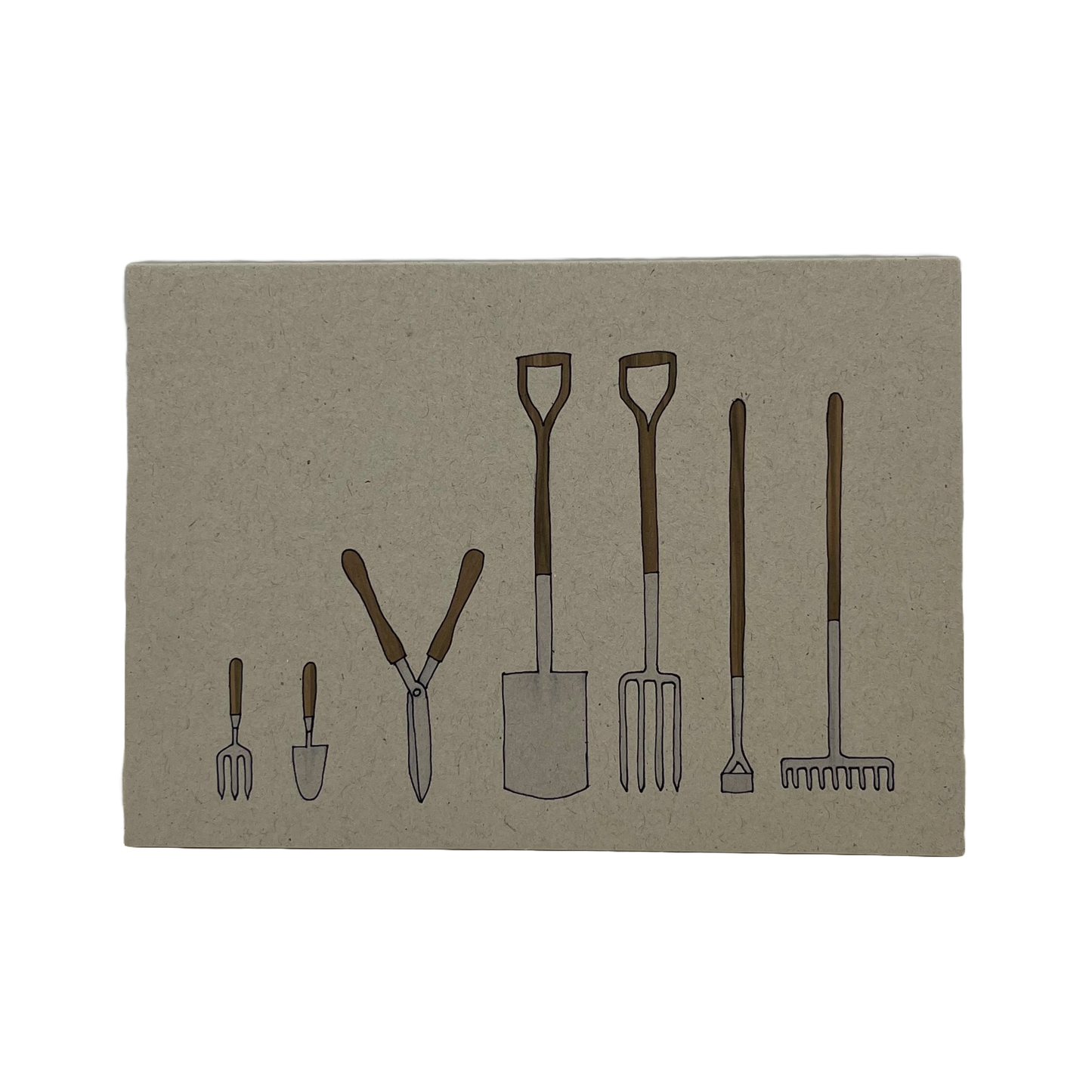 Garden Tools Card