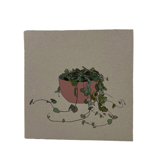 String Of Hearts Card