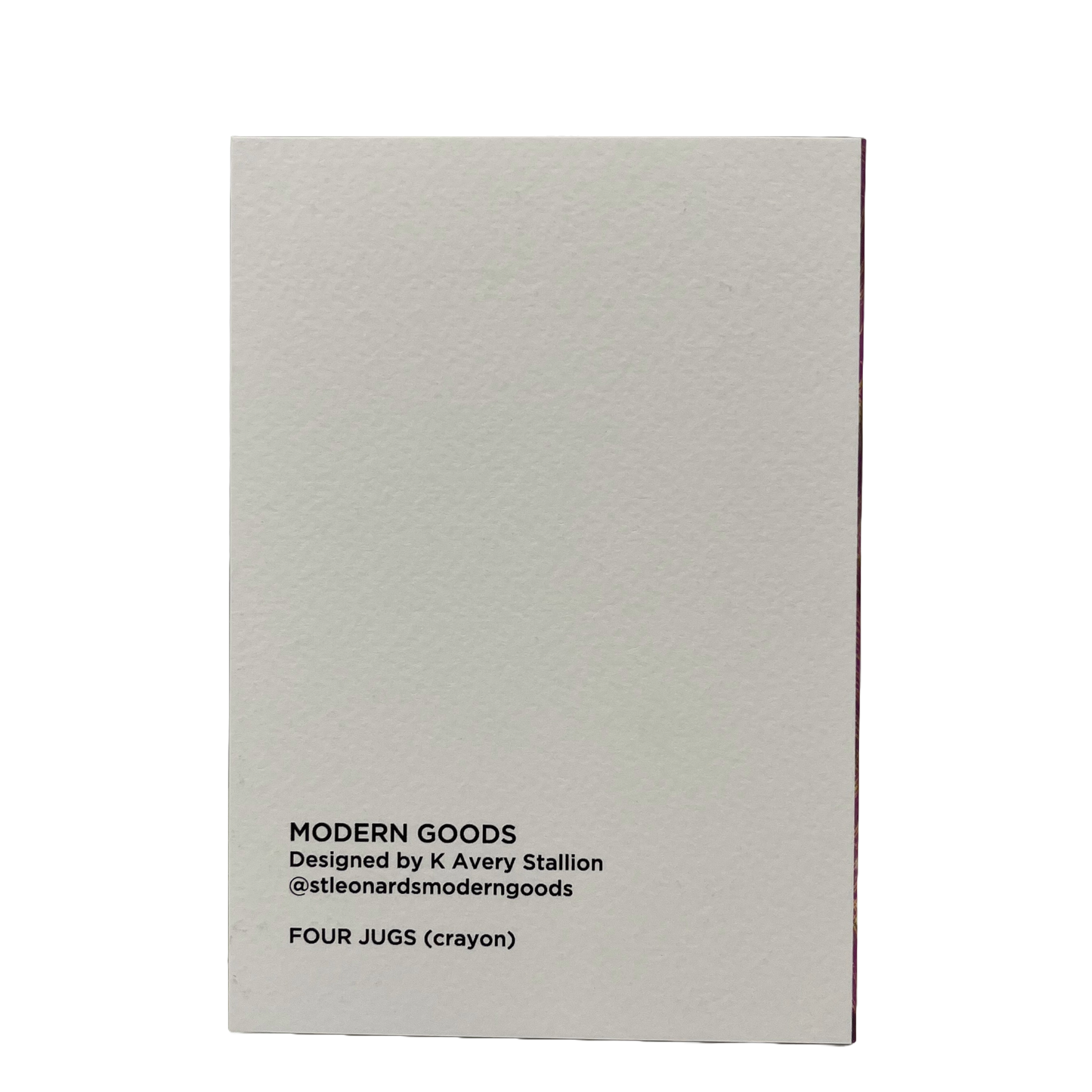 4 Mexican Vases Card