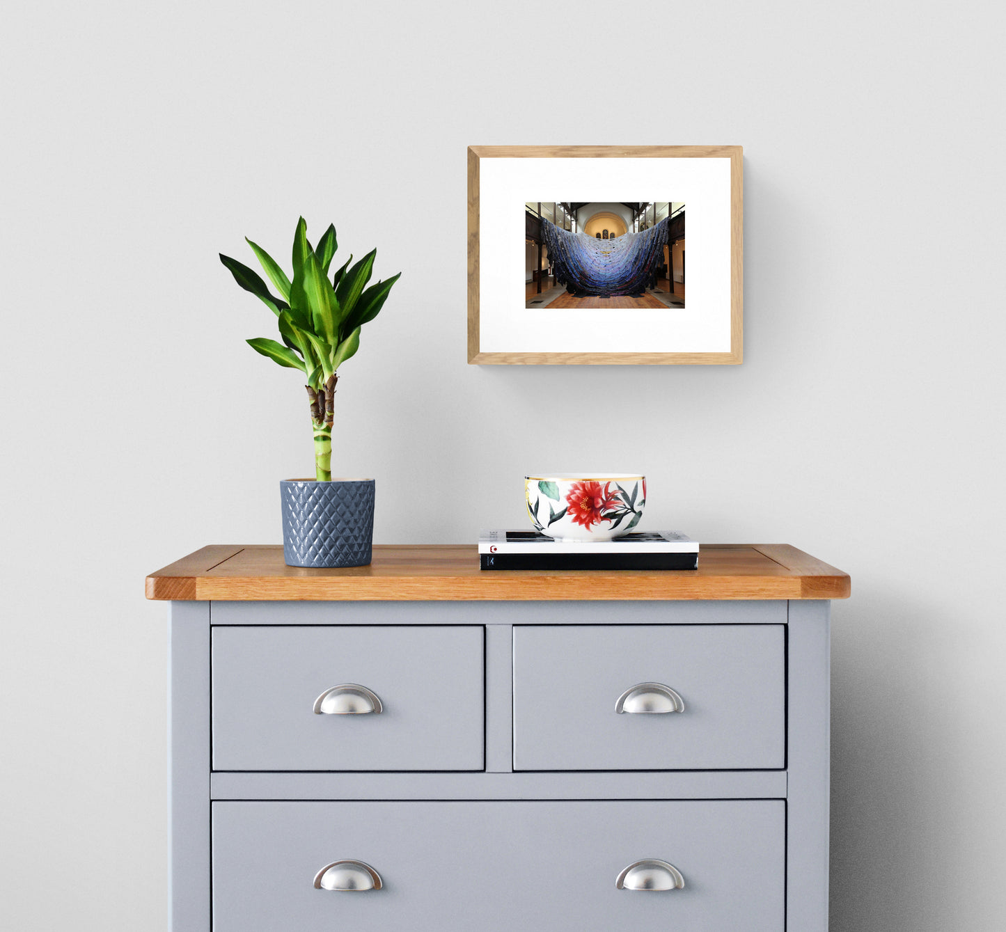 Print of 'The Blue Route' by Kaarina Kaikkonen