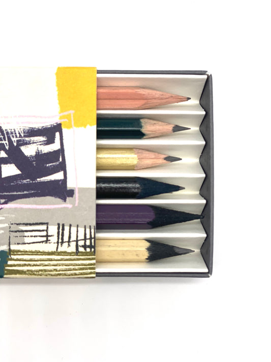 Six Piece Pencil Set