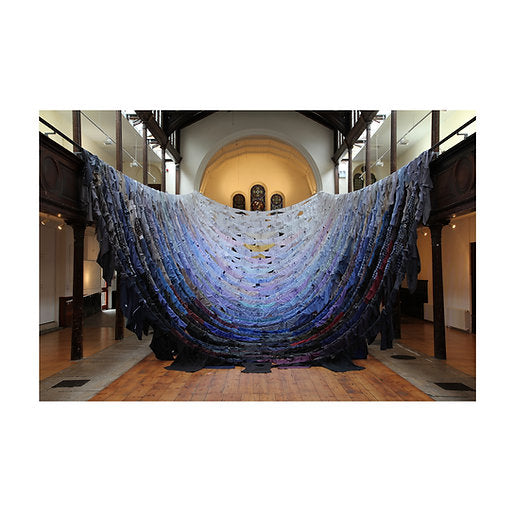 Print of 'The Blue Route' by Kaarina Kaikkonen