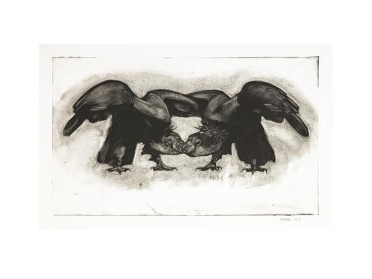 Limited Edition Print by Amartey Golding - Maimuna's First Kiss